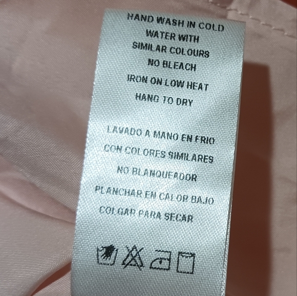 MABLE Brittany One Shoulder Tieree Maxi Dress Peach Anthropologie - Picture 9 of 10